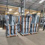 Steel units with intumescent paint for steel